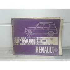 Renault R4 -1964- Manuel pieces detachees PR686 derniere edition - Renault REN-7