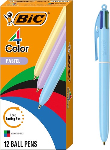 Bic color pastel ballpoint - color,
