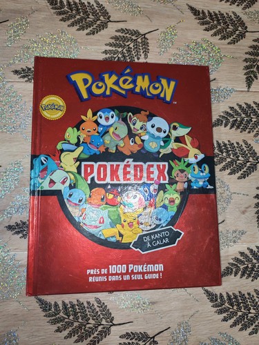Guide livre pokémon pokédex - pokémon,