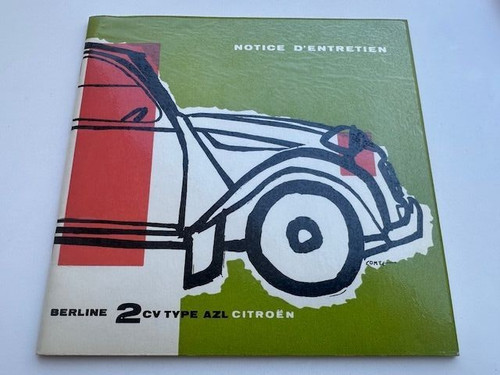 Citroën 2cv type azl notice - 2cv,