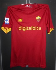Maillot porté match worn shirt ASR Roma SPQR Mkhitaryan foot ligue New Balance