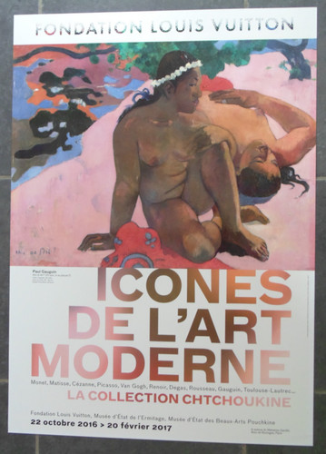 Affiche expo gauguin - affiche,