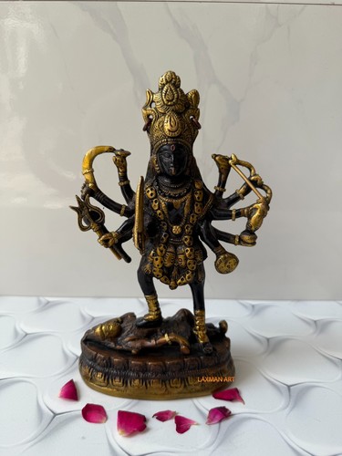 Statue kali laiton déesse - kali,