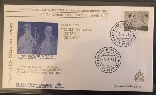 Fdc vatican pope - pope, john