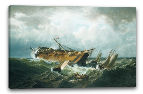 Toile cadres william bradford - william,