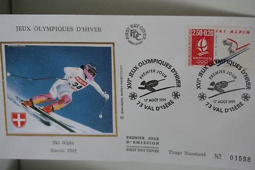 Enveloppe premier jour soie - enveloppe,