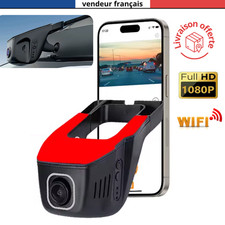 Dashcam WiFi 4K HD Caméra –Enregistreur Conduite DVR Surveillance 24h Parking