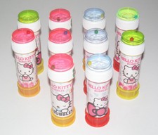 Lot Déstockage 10 Tube Bulles de Savon Hello Kitty 60 ml Jeux Jouet Plage NEUF