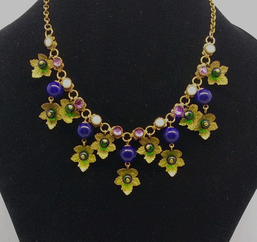 Ancien collier perles et - en,