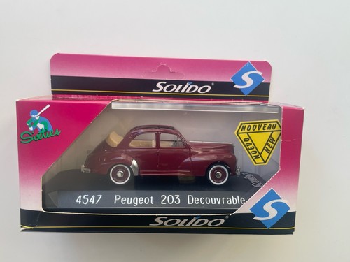 Peugeot 203 découvrable rouge - découvrable,
