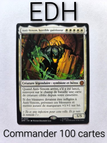 Mtg commander deck anti venom - mtg,