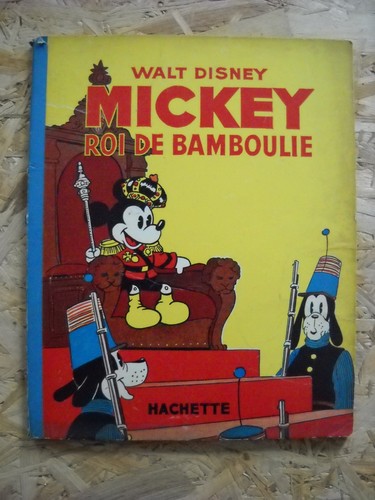Livre mickey roi de - bd,