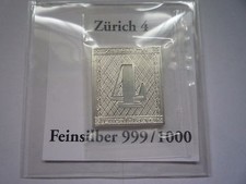 TIMBRE ARGENT MASSIF ZÜRICH 4