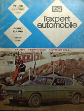Revue Technique Automobile FORD Capri V4 V6 Expert Automobile n°48 + SALON 1969