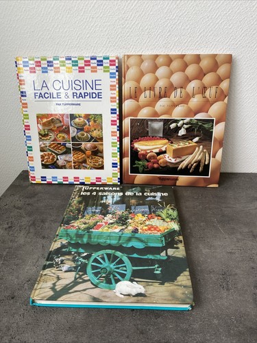 Livres recettes tupperware - livres,