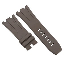 Bracelet en caoutchouc marron