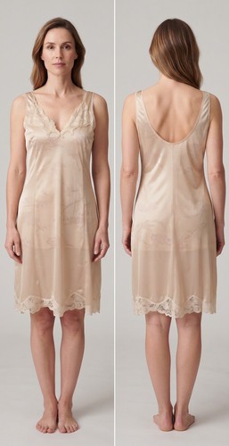 Fond robe vintage nylon - de,