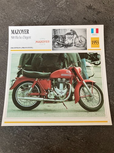 Carte fiche moto - fiche,
