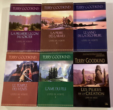 L' EPEE de VERITE tomes 1 à 7 sauf 6 Terry Goodkind roman fantasy