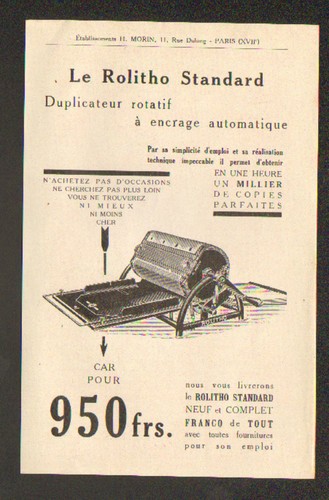 Paris rolitho - (xvii°),