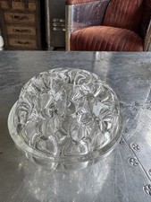 Ancien Pique Fleur En Verre
