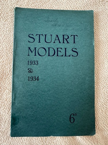 1933 stuart turner model steam - stuart,