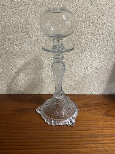 Lampe huile verre moulé - lampe,