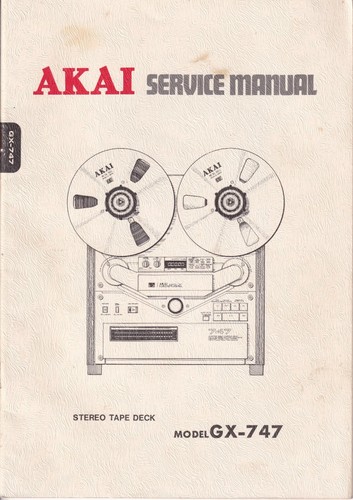 Manuel service pour akai - manuel,