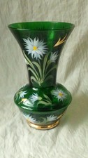 VASE EN VERRE EMAILLE VERRERIE