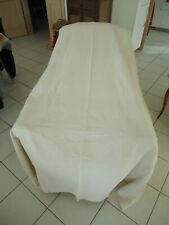 RIDEAU LIN DRAP LINGE ANCIEN