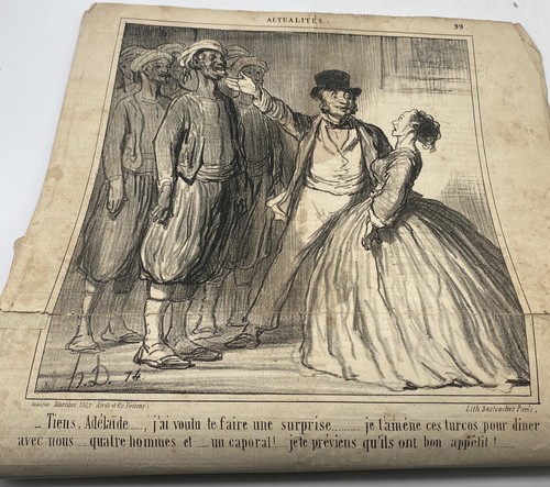 Honoré daumier litographie - honorÉ,