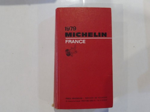 Ancien guide michelin - michelin, 1979