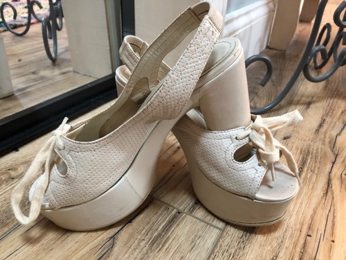 See chloe platform sandals - see,