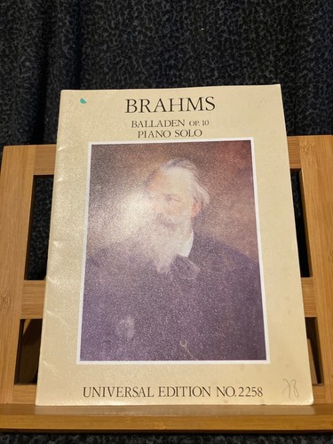 Johannes brahms ballades - ballades, pour