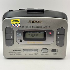 Walkman AIWA AFT10 - lecteur baladeur radio cassette - fonctionne