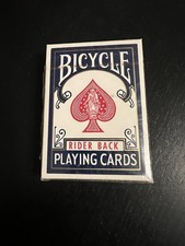 Bicycle Rider Back Blue Seal