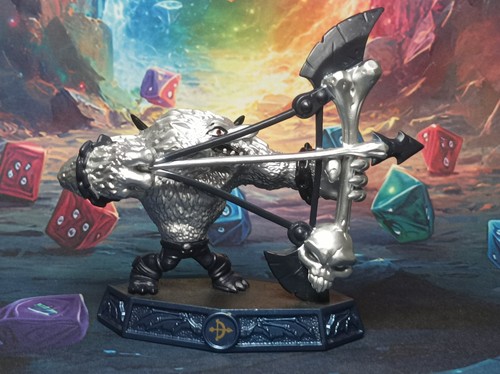 Dark wolfgang figurine - dark,