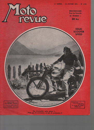 Moto revue n01120 1953 - moto, scooter