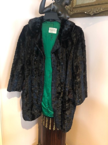 Patchin furs black mink fur - furs,