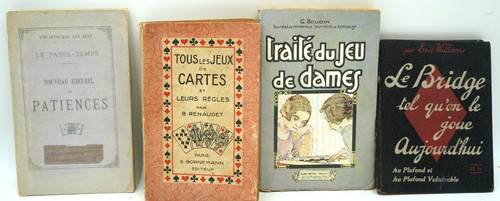 Lot livres anciens jeux - anciens,
