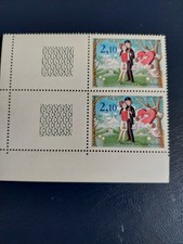 variété timbre de france, 2354c 2,10 PEYNET, oiseau sur la branche