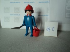 PLAYMOBIL vintage city life pompier équipé #5 / 3234 3236 3366 3403 3491 3525