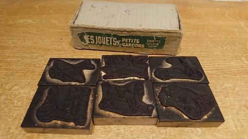 Boîte tampons scolaires - boîte,