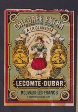 Ancienne étiquette Chicorée