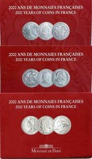 3 x COFFRET 2000 ans DE