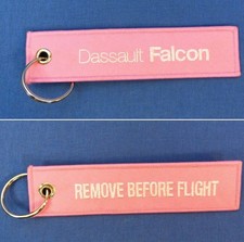 Porte-clés - DASSAULT - FALCON - REMOVE BEFORE FLIGHT