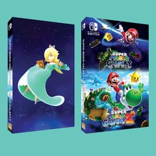 Fourreau personnalisé Super Mario Galaxy + Super Mario Galaxy 2