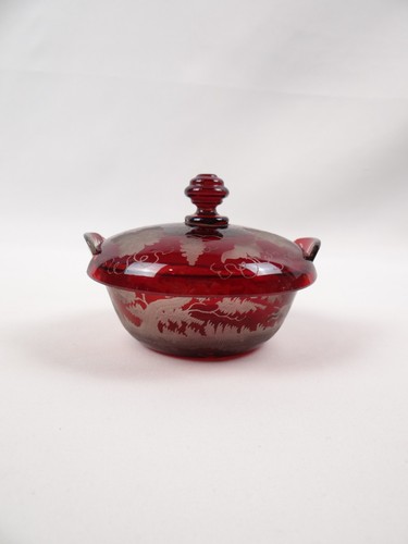 Bonbonnière verre de - en,