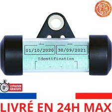Porte Vignette Assurance Moto Tube Etanche Accessoire Scooter/Moto Support De Vi