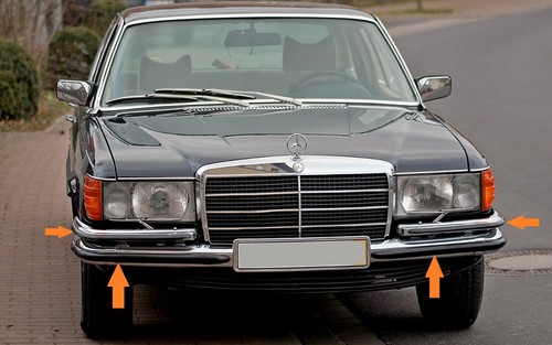 Mercedes w116 pare - w116, pare-choc